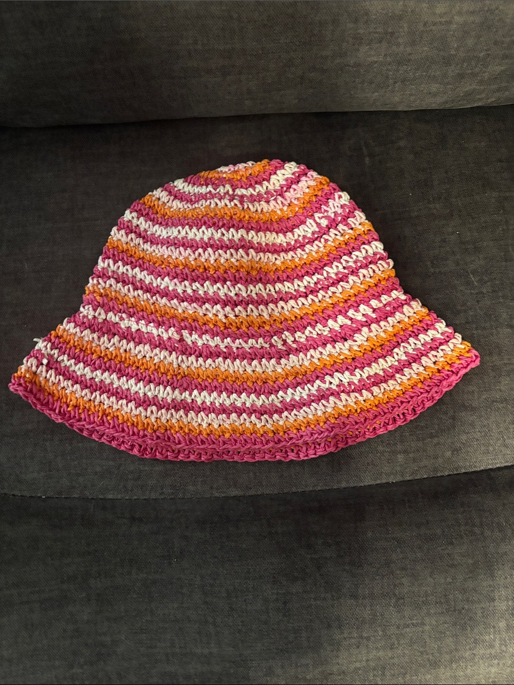 Toddler Straw Hat with soft lining inside